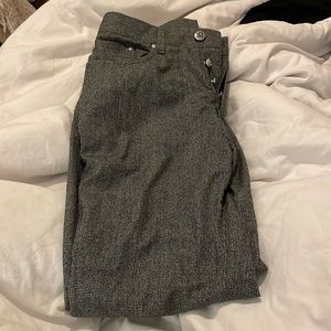 Gently worn Belvest grey houndstooth pants